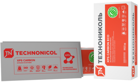 Экструдированный пенополистирол ТехноНиколь Carbon Eco, 1180х580х50 мм (8 плит/5.47 м2)