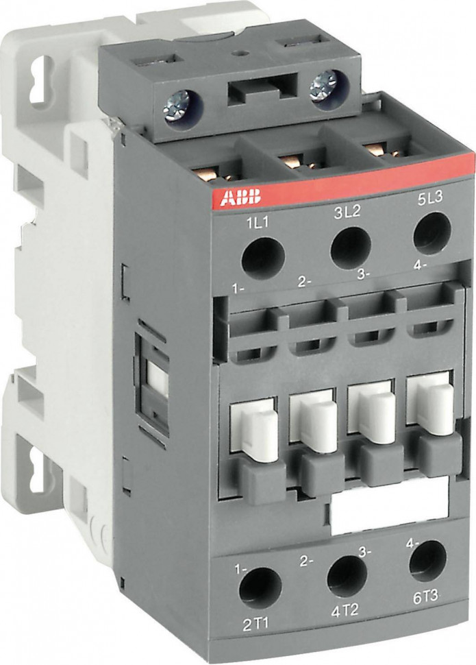 Контактор ABB AF26-40-00-14 4P с универсальной катушкой 250-500BAC/DC, номинальный ток 26А