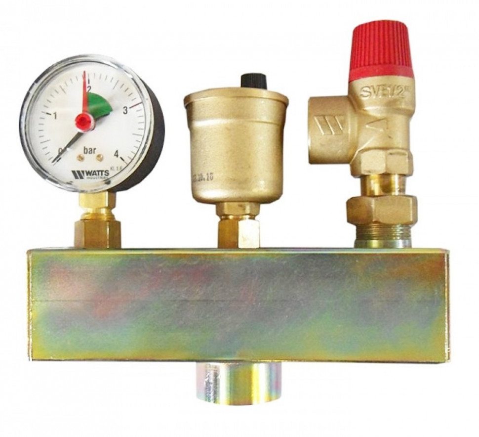 Группа безопасности для котла Watts KSG 30E до 50 кВт, 3 бар, ВР 1?
