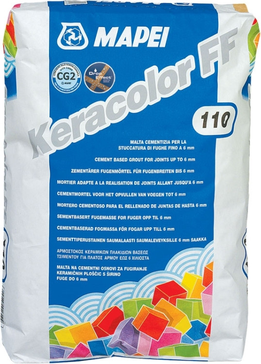 Затирка Mapei Keracolor FF 130 (жасмин), 5 кг