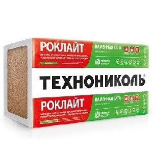 Утеплитель ТехноНиколь Роклайт, 1200х600х100 мм (4 плиты/2.88 м2)
