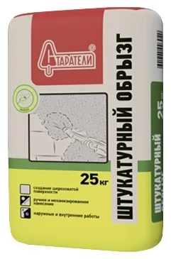 Штукатурный обрызг Старатели (серый), 25 кг