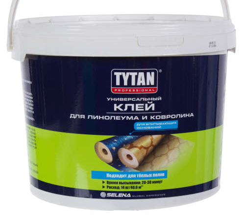 Клей для линолеума и ковролина Tytan Professional, 14 кг