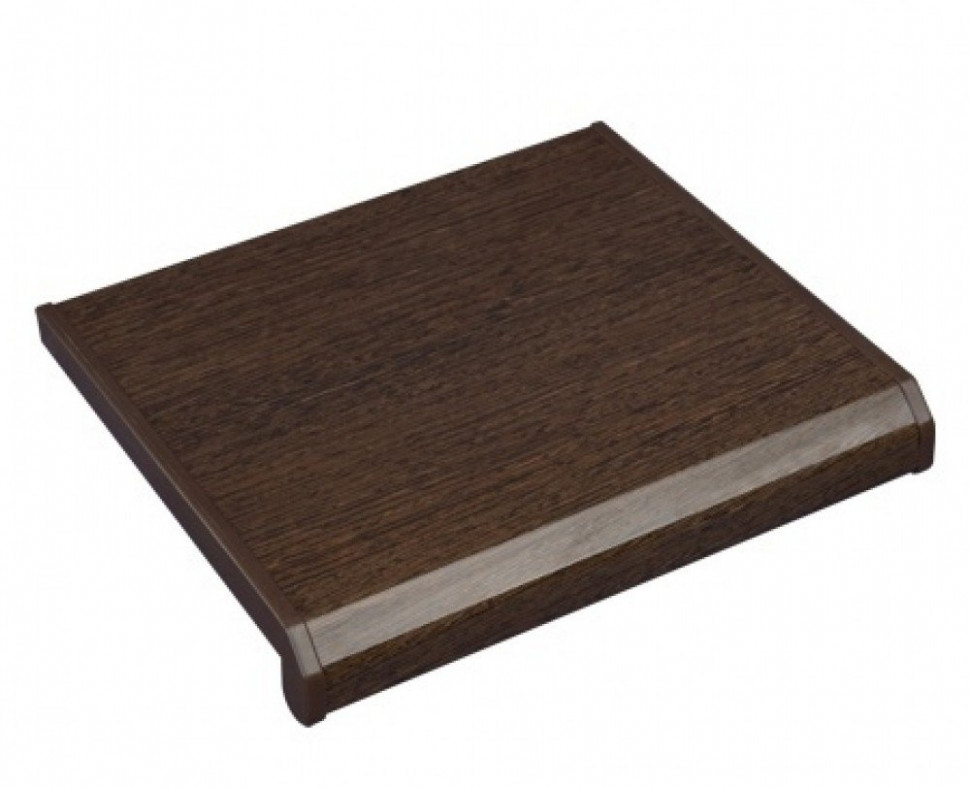 Подоконник ПВХ Danke Wenge (коричневый), ширина 60 см