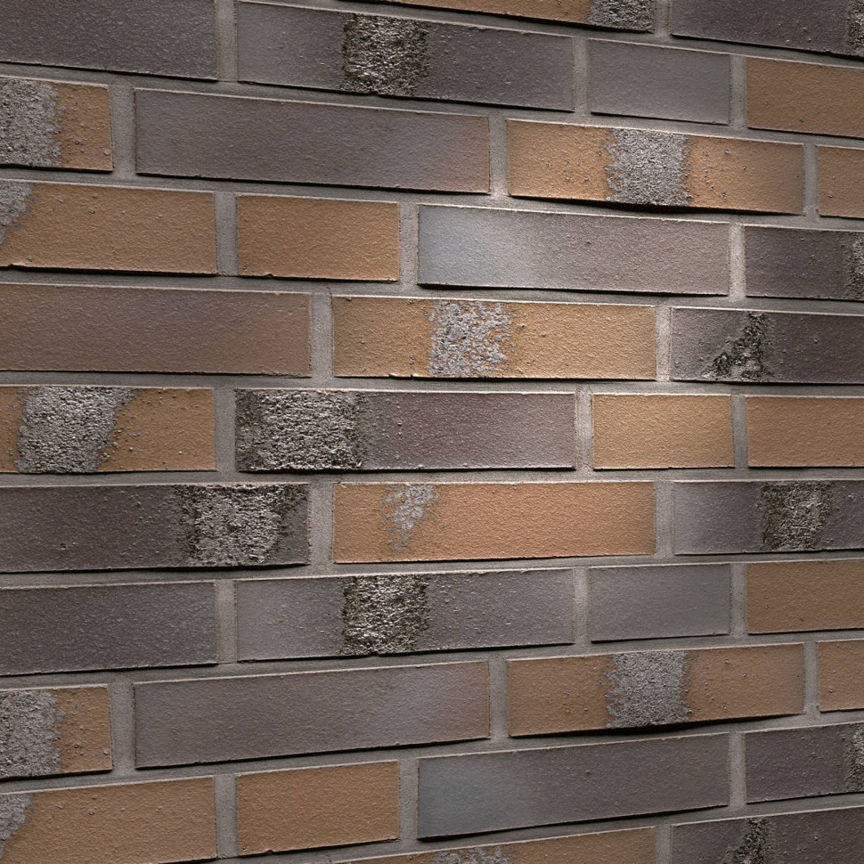 Кирпич клинкерный гладкий Feldhaus Klinker K564DF (Carbona Geo Maritim), 240х115х52 мм