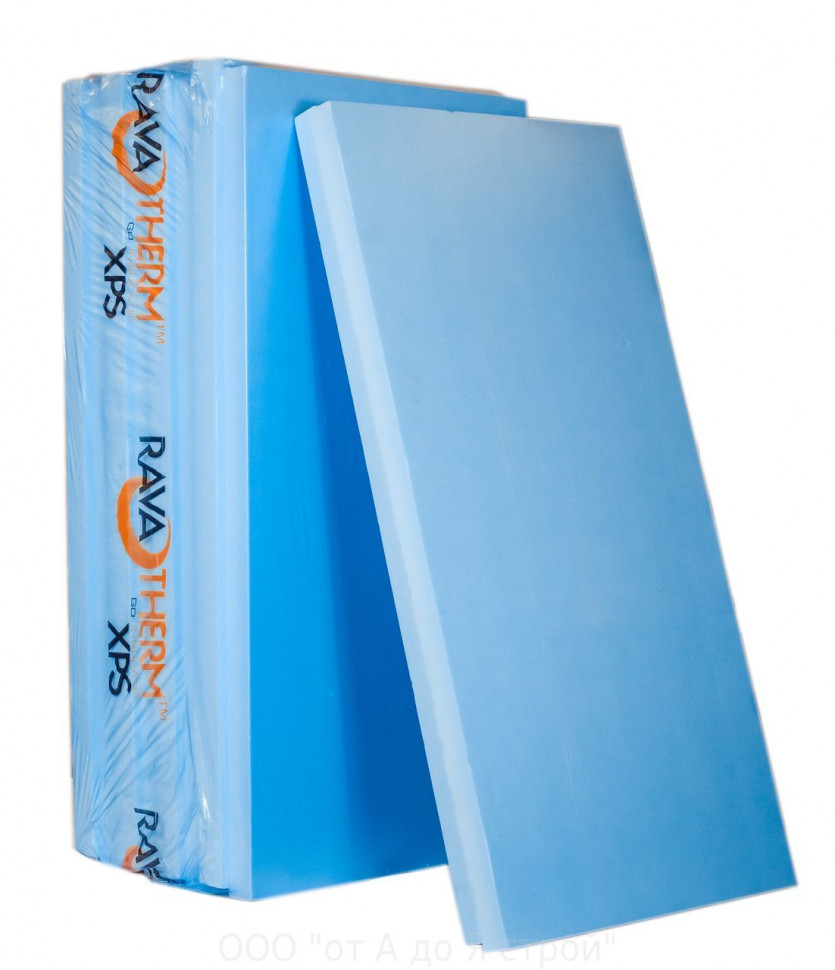 Экструдированный пенополистирол Ravatherm XPS Standard, 1185х585х30 мм (14 плит/9.705 м2)
