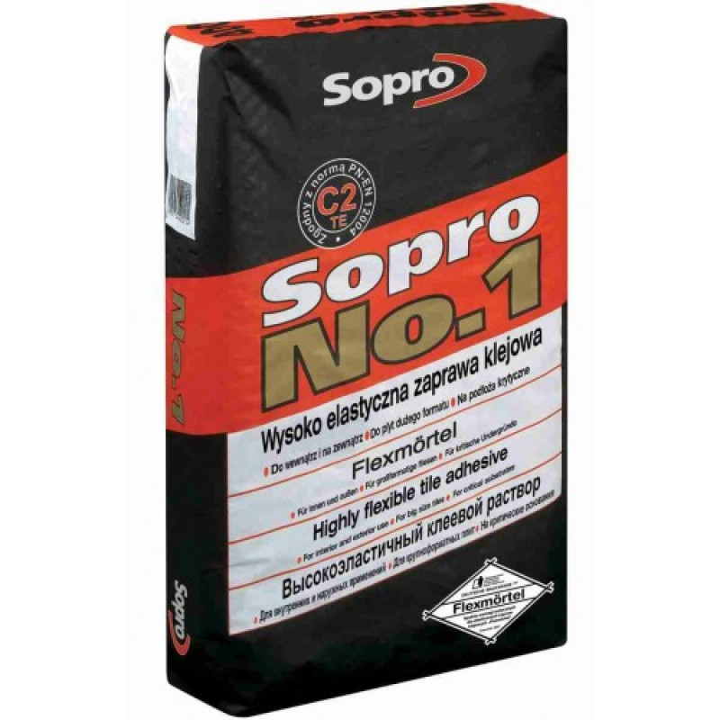 Клей для плитки Sopro №1/400, 25 кг