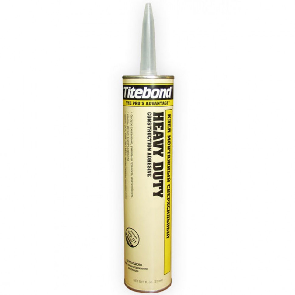 Жидкие гвозди универсальные Titebond Heavy Duty, 310 мл